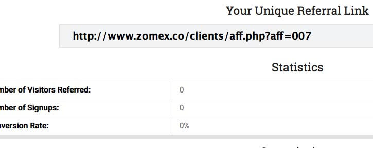affiliate program link